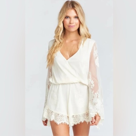 Show me your mumu bridal romper size S - Picture 3 of 8